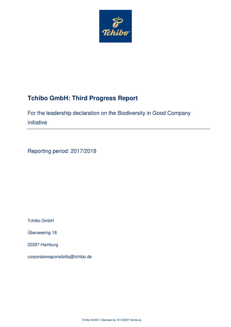 PDF-file Preview for: Biodiversity progress report 2017/2018