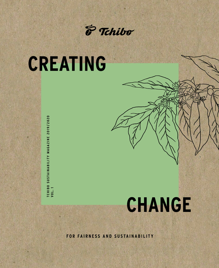 PDF-file Preview for: Tchibo Sustainability Magazine 2019/2020 Vol. 1