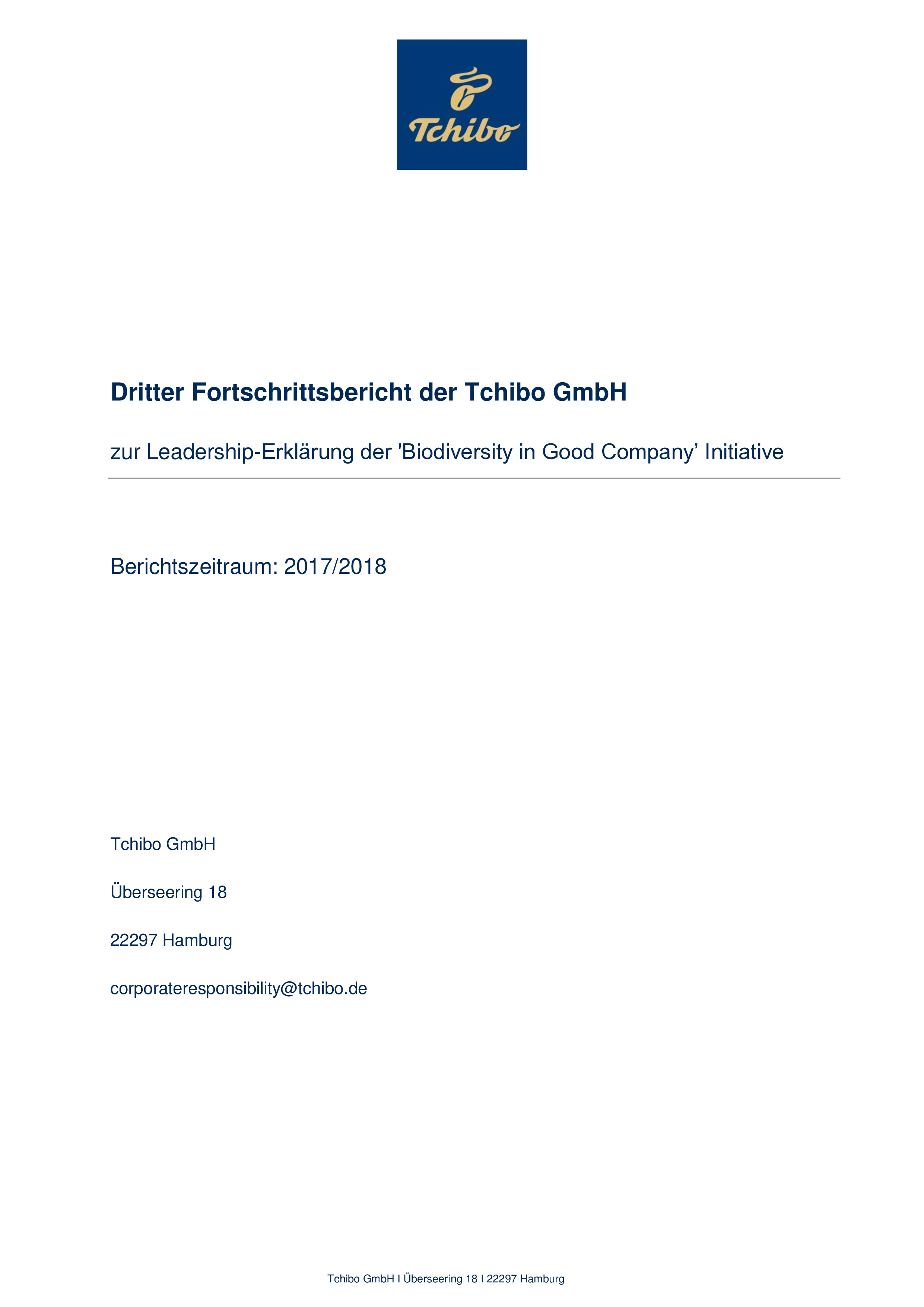 PDF-file Preview for: Biodiversity progress report 2017/2018 (German)