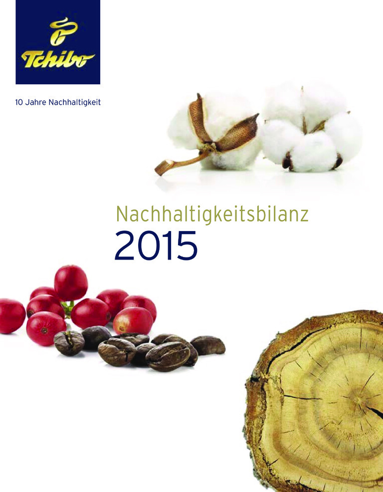 PDF-file Preview for: Tchibo Sustainability Report 2015 (German)