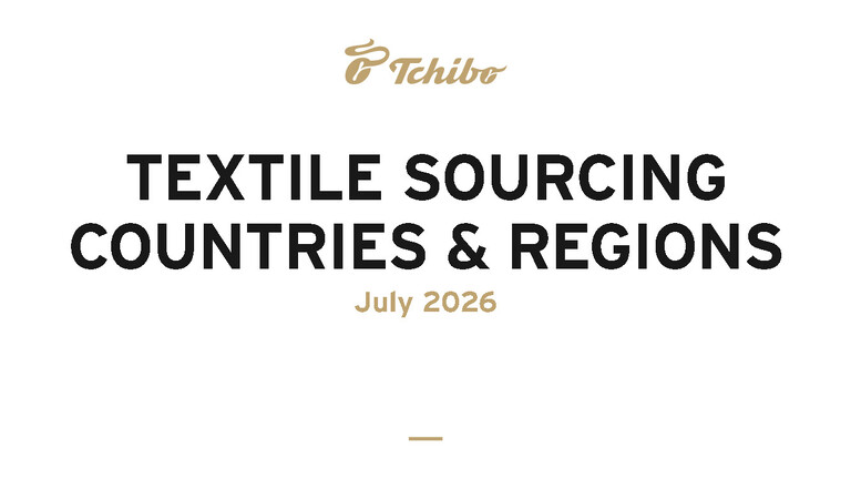 PDF-file Preview for: Textile Sourcing Countries & Regions - July 2026 (English)