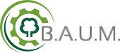 Bundesdeutscher Arbeitskreis für Umweltbewusstes Management e.V. Logo (B.A.U.M. Logo)