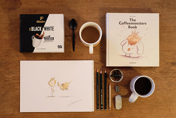 Coffeemonsters; Tchibo; Black 'n White
