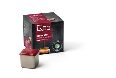 Qbo Biobased Sorte Cafezinho Ipanema Freisteller