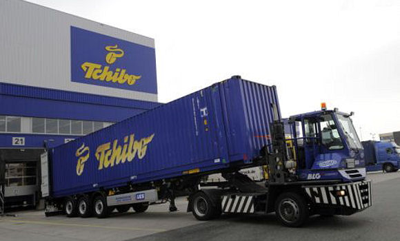 Logistik Tchibo; Logistik; Transport